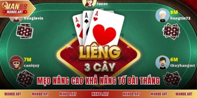 Mẹo nâng cao khả năng tố bài thắng