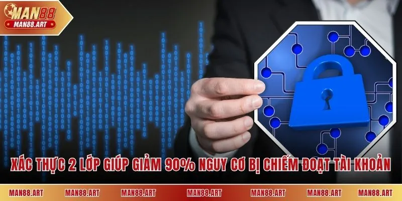Xác thực 2 lớp giúp giảm 90% nguy cơ bị chiếm đoạt tài khoản